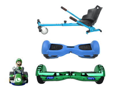 2019 SUPER MARIO LUIGI -6.5 Green classic Swegway Hoverboard Bundle - SWEGWAYFUN
