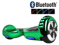 2020 App Enabled Chrome Green Classic Disco 6.5 Inch Hoverboard - SWEGWAYFUN