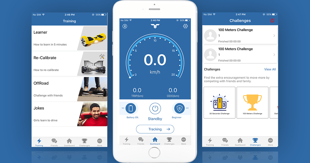 What are APP ENABLED Hoverboards ?