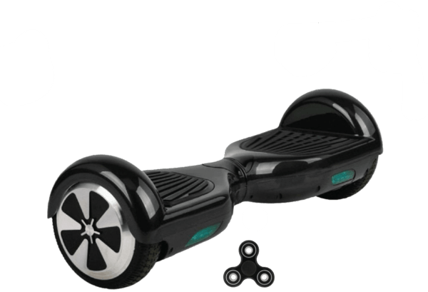 2020 App Enabled 6.5 Inch Black Led Classic Hoverboard UK with Bluetooth Speaker - SWEGWAYFUN