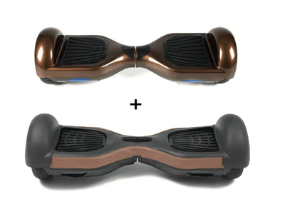 2019 Limited Edition Chocolate CLASSIC 6.5inch SWEGWAY HOVERBOARD + Protective Leather case - SWEGWAYFUN