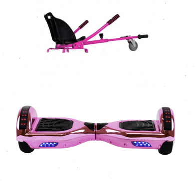 2020 SUPER MARIO PRINCESS PEACH -6.5 Pink classic Swegway Hoverboard + PinkHoverkart Bundle Deal - SWEGWAYFUN