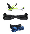 6.5  Black classic Hoverboard + Hoverkart Bundle - 30% sale Offer - SWEGWAYFUN