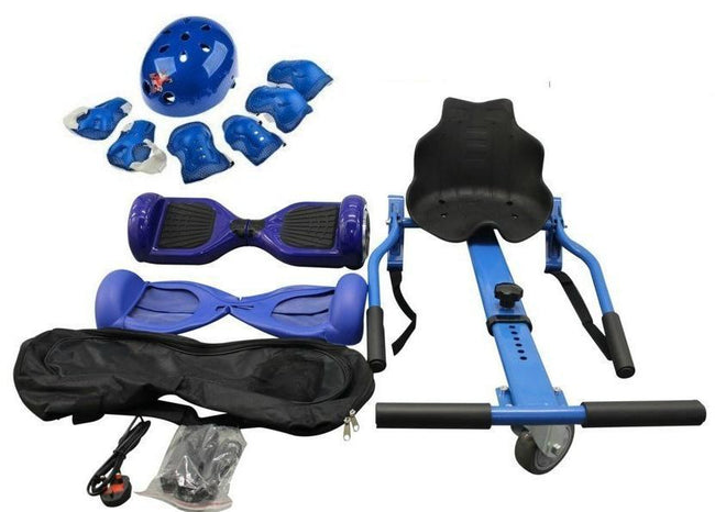 6.5 Inch Blue Classic Swegway and Hoverkart Seat