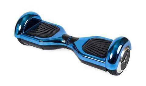 2020 APP ENABLED Blue Limited Chrome Edition 6.5 Inch Bluetooth Hoverboard - SWEGWAYFUN