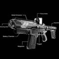 2019 - Bluetooth Enabled AR Soft Bullets Water Crystal Paintball Gun Rifle Toy - SWEGWAYFUN