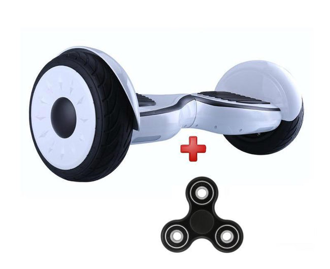 10 Inch White App Controlled Self Balancing Hummer Hoverboard for Sale in UK with UL Certification - SWEGWAYFUN